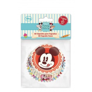 Ofertas de Cápsulas cupcakes Mickey Mouse (60)