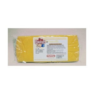 Ofertas de Fondant kelmy amarillo 100 gr