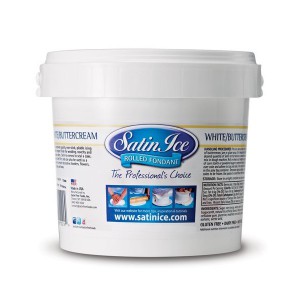 Ofertas de Fondant Satín Ice blanco sabor buttercream 1 kg