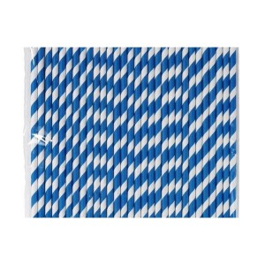 Ofertas de Pajitas de papel azul (30)